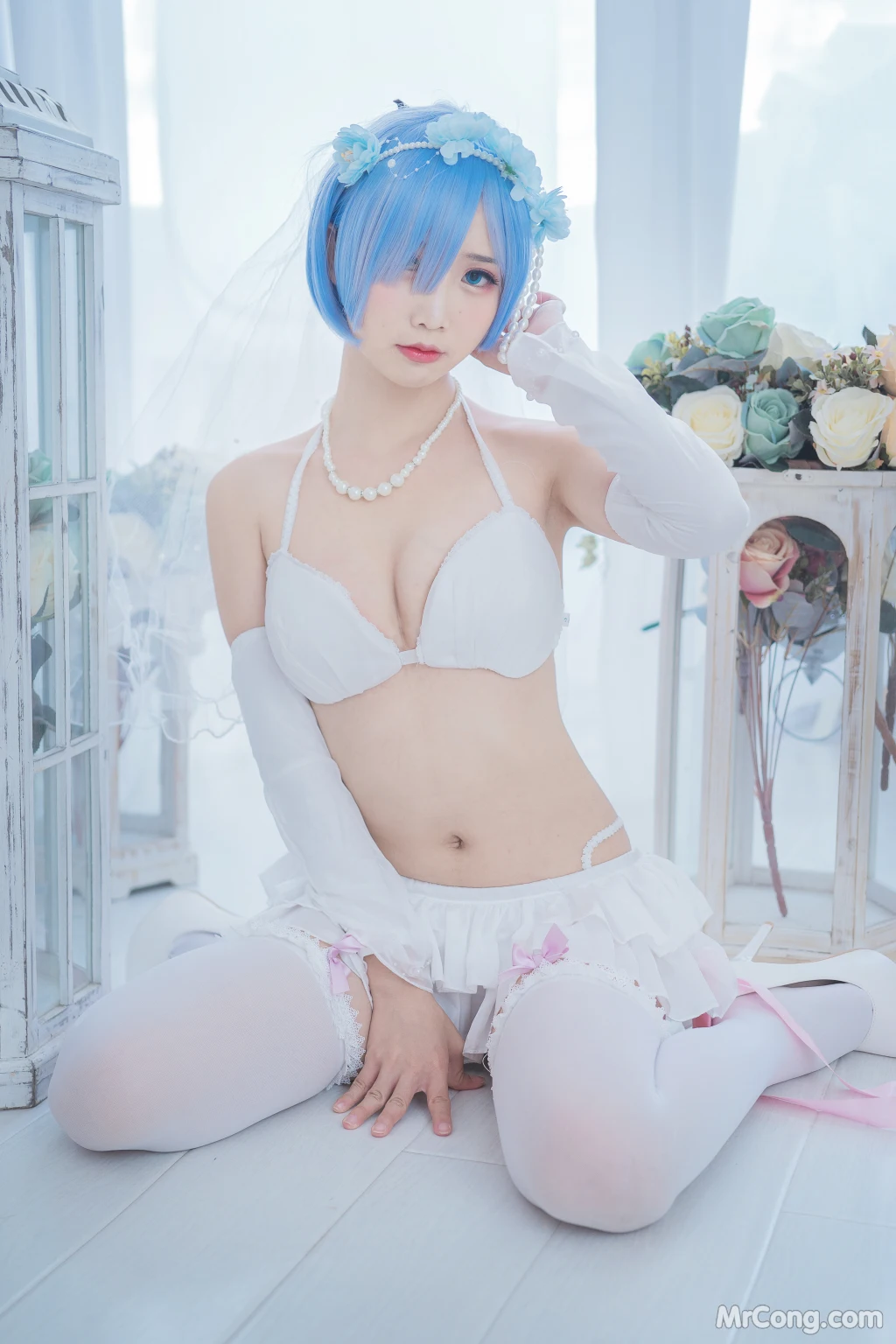 Coser@面饼仙儿 No.044_ 花嫁蕾姆