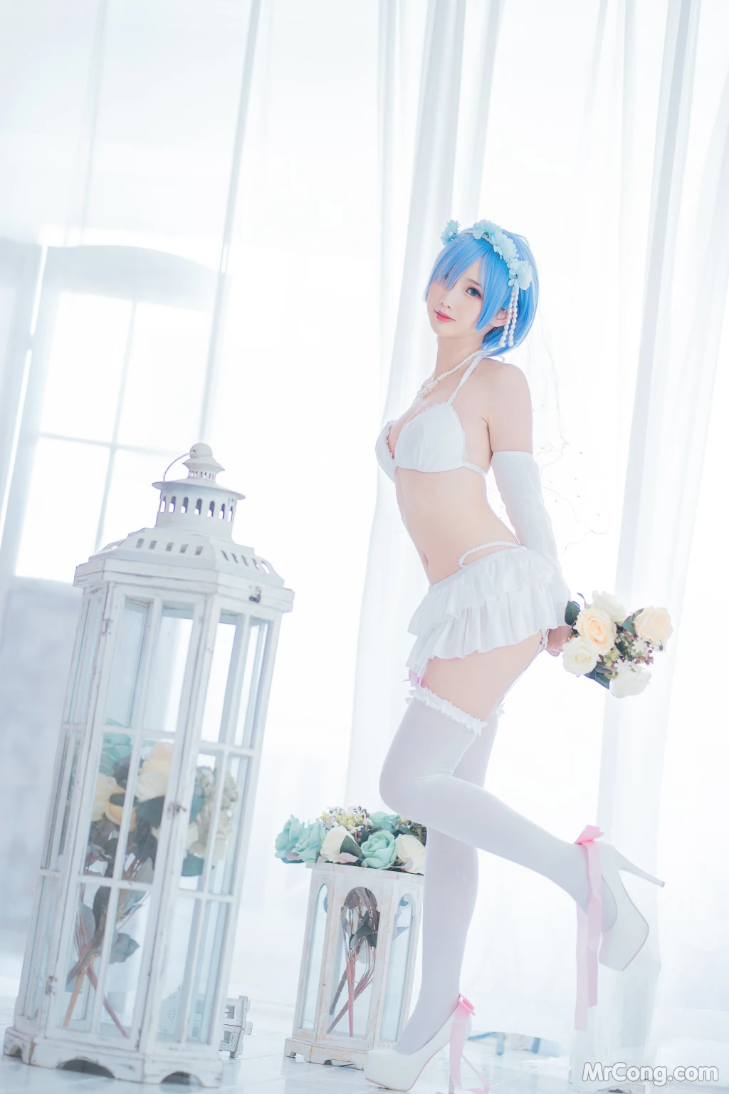 Coser@面饼仙儿 No.044_ 花嫁蕾姆