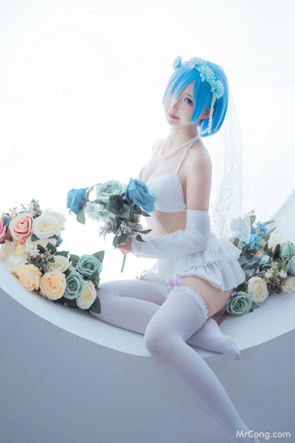 Coser@面饼仙儿 No.044_ 花嫁蕾姆