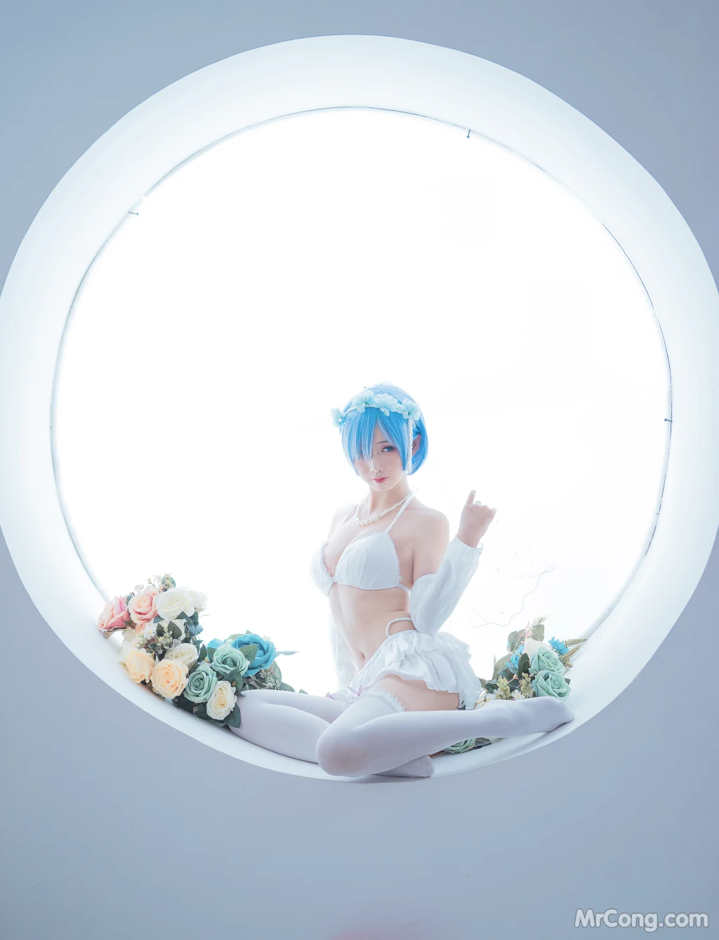 Coser@面饼仙儿 No.044_ 花嫁蕾姆