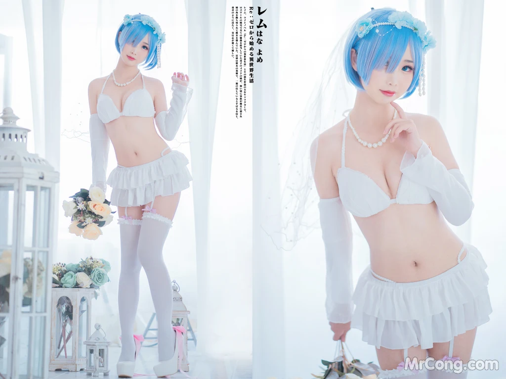 Coser@面饼仙儿 No.044_ 花嫁蕾姆