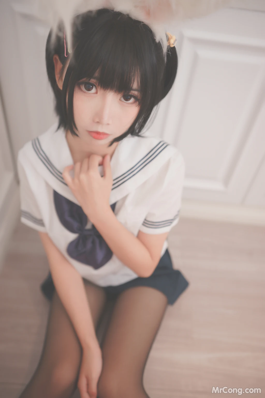 Coser@面饼仙儿 No.053_ 面饼兔耳jk