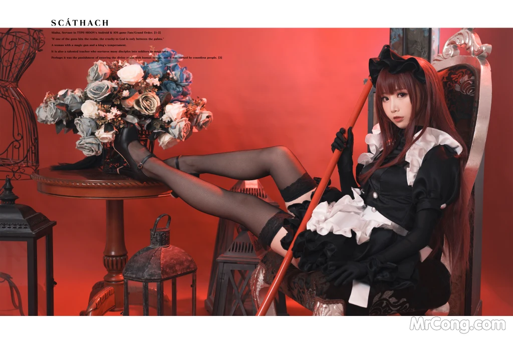 Coser@面饼仙儿 No.056_ 斯卡哈女仆