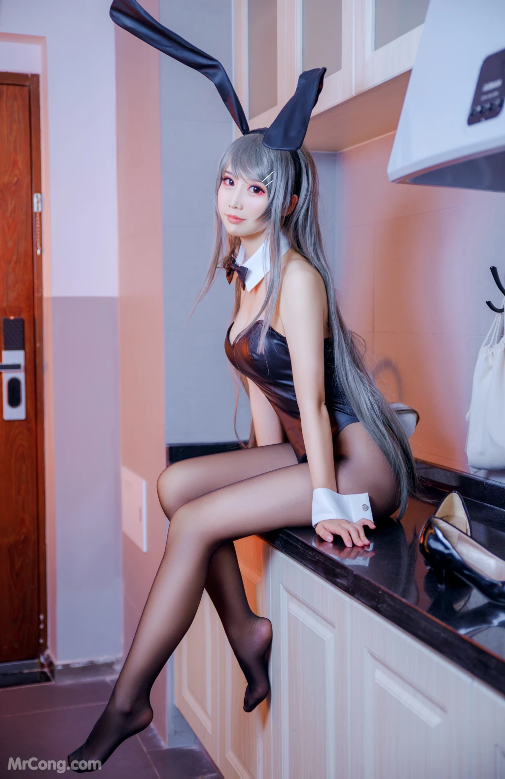 Coser@面饼仙儿 No.064_ 樱岛麻衣兔女郎