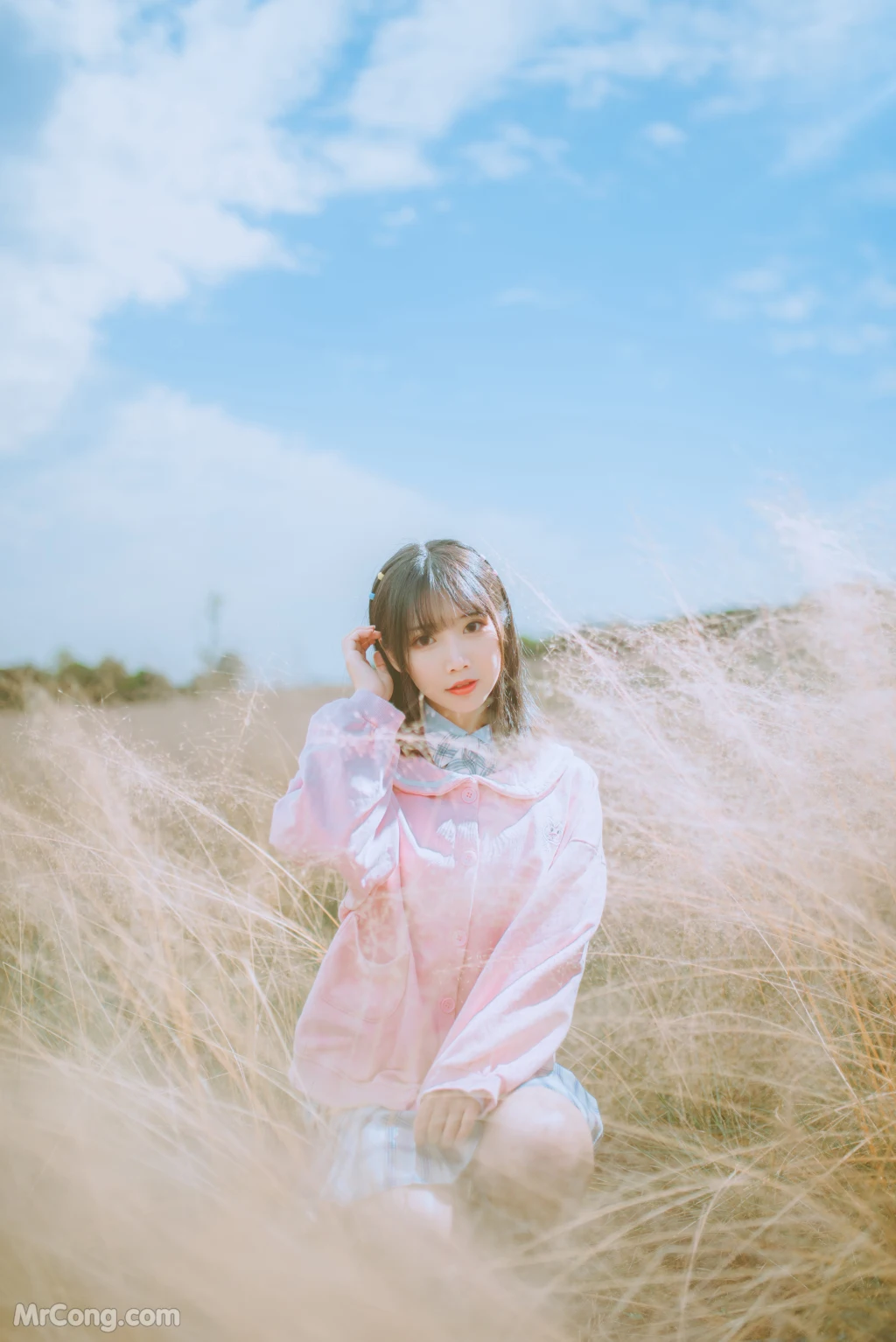 Coser@面饼仙儿 No.068_ 粉黛草JK