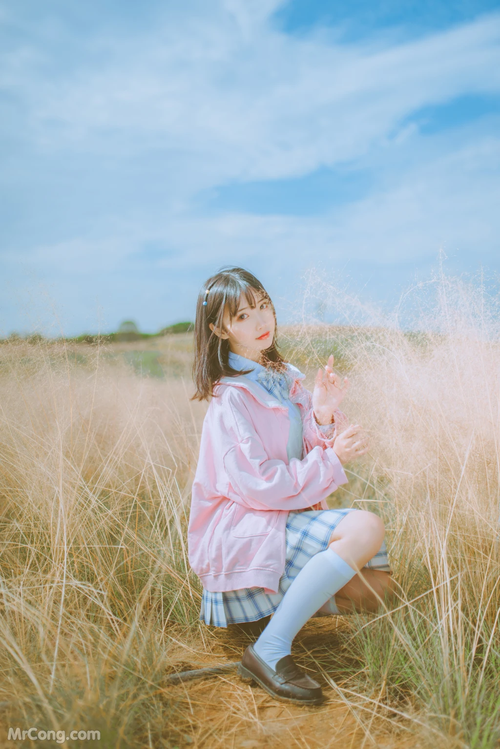 Coser@面饼仙儿 No.068_ 粉黛草JK