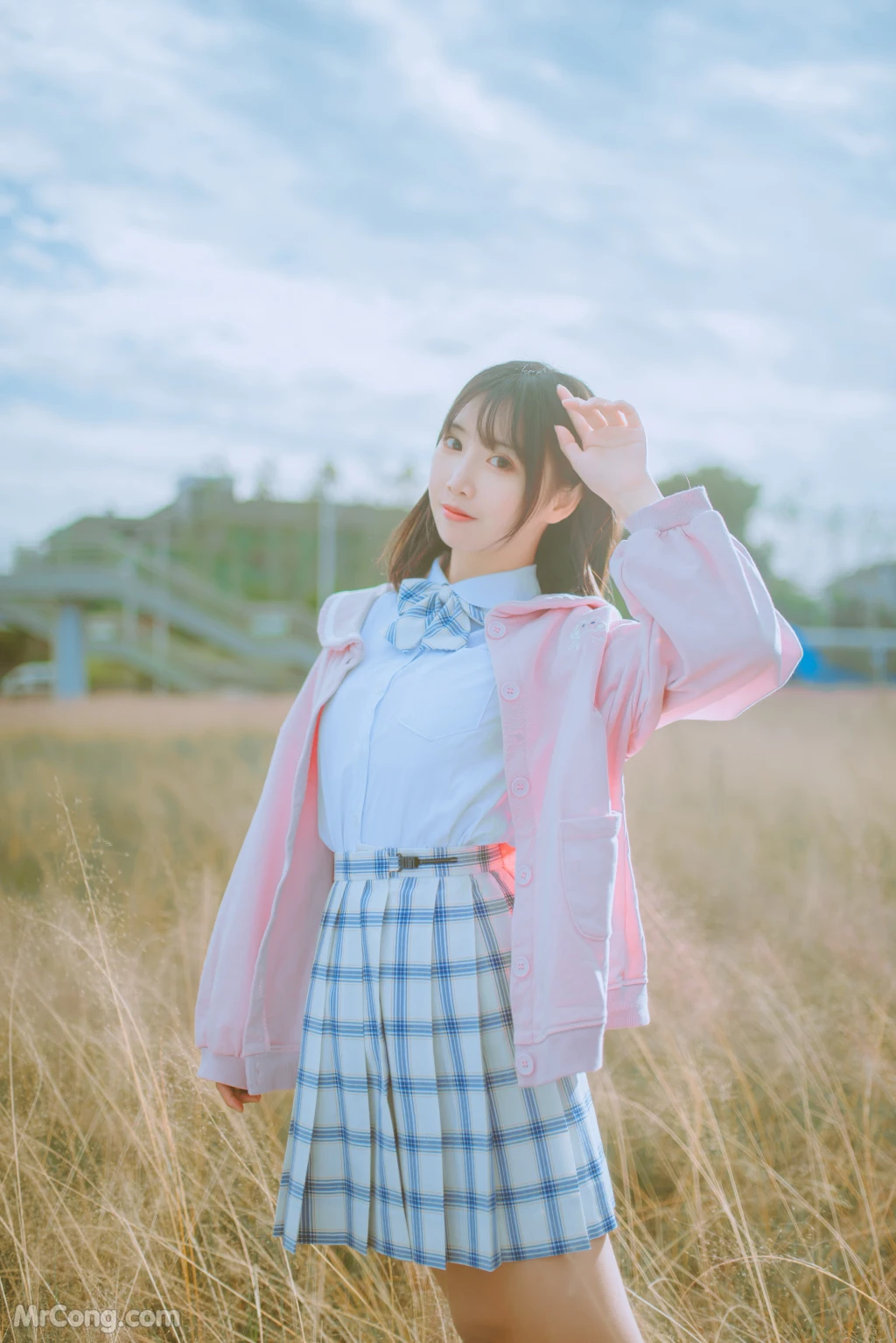 Coser@面饼仙儿 No.068_ 粉黛草JK