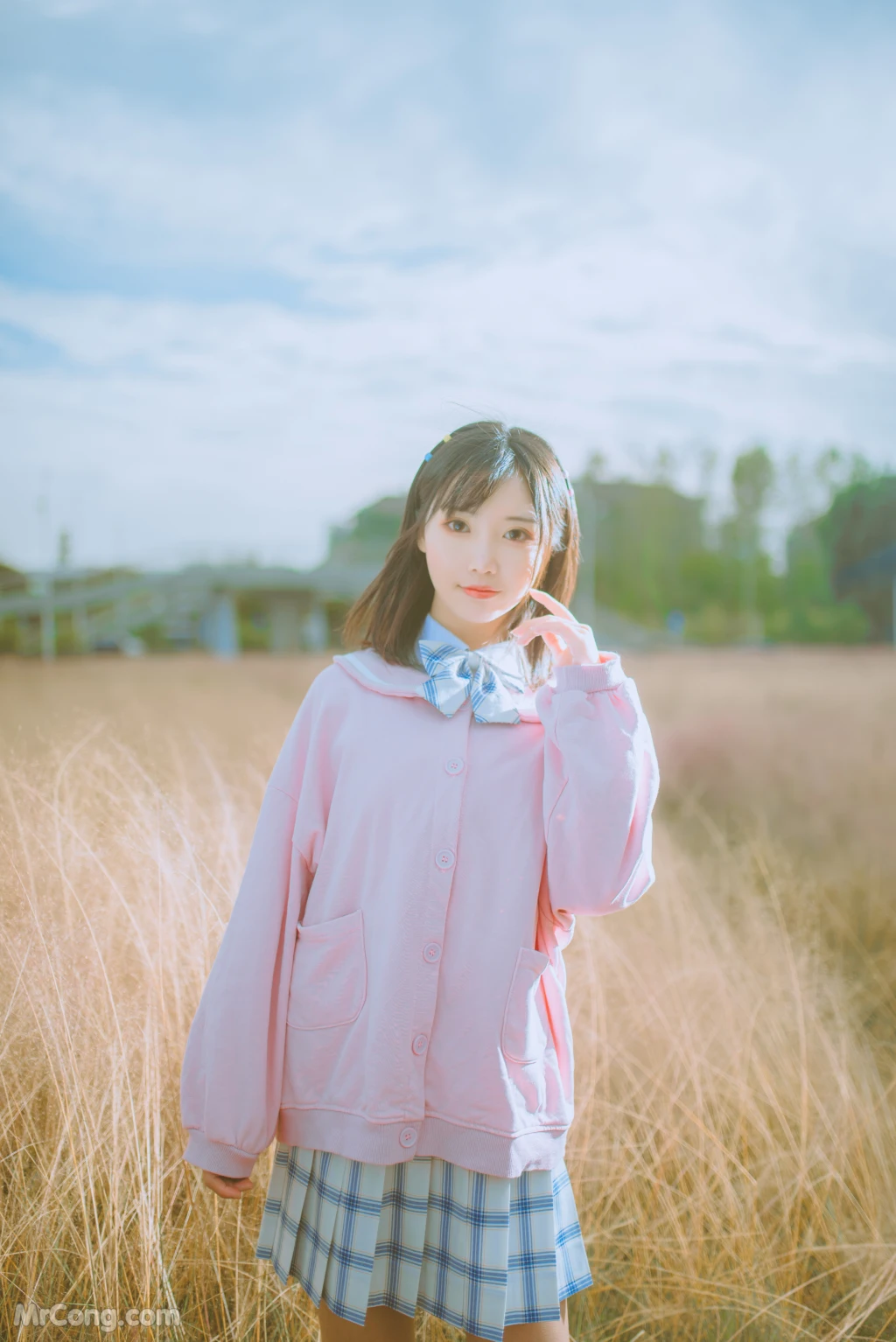 Coser@面饼仙儿 No.068_ 粉黛草JK