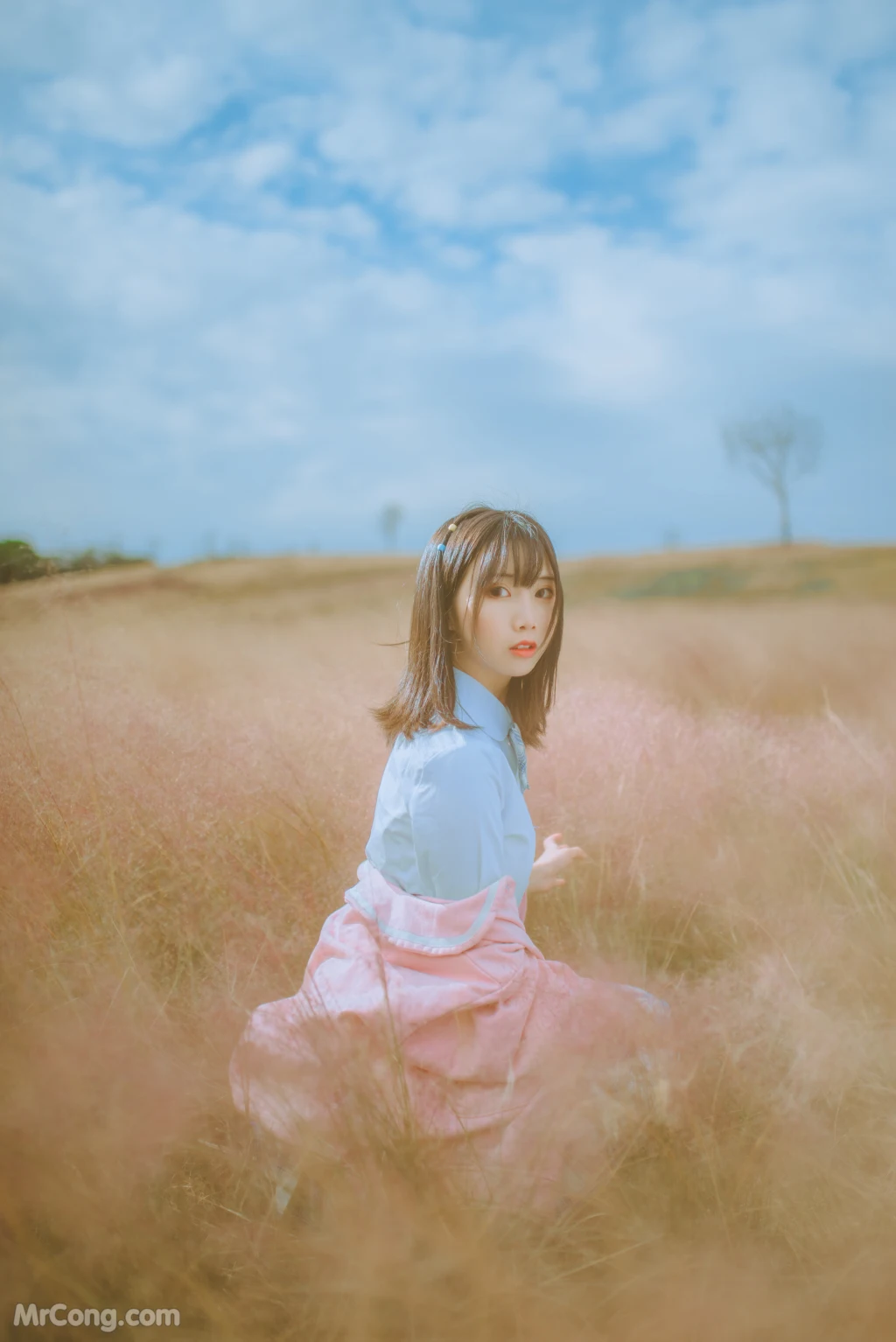 Coser@面饼仙儿 No.068_ 粉黛草JK