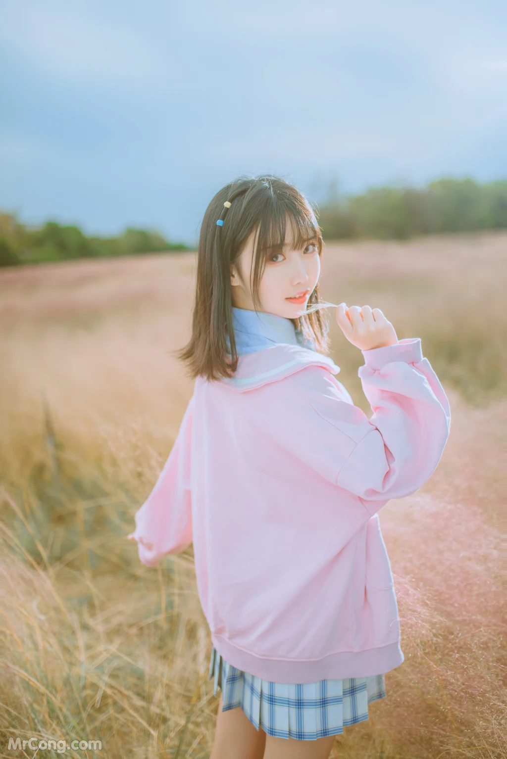 Coser@面饼仙儿 No.068_ 粉黛草JK