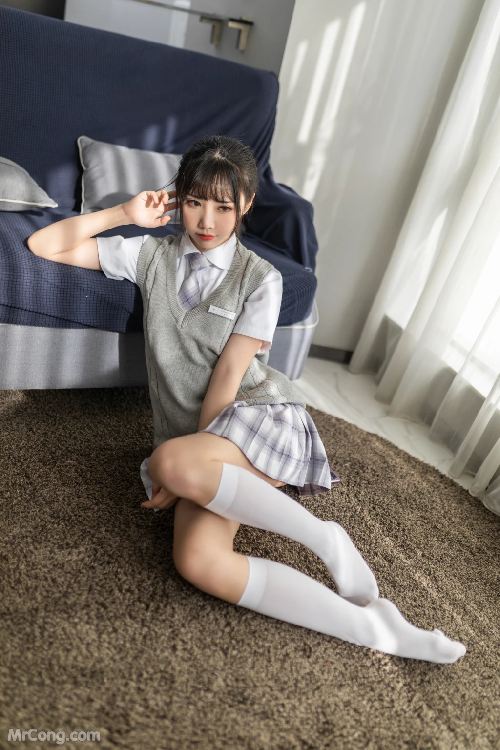 Coser@面饼仙儿 No.074_ 制服少女