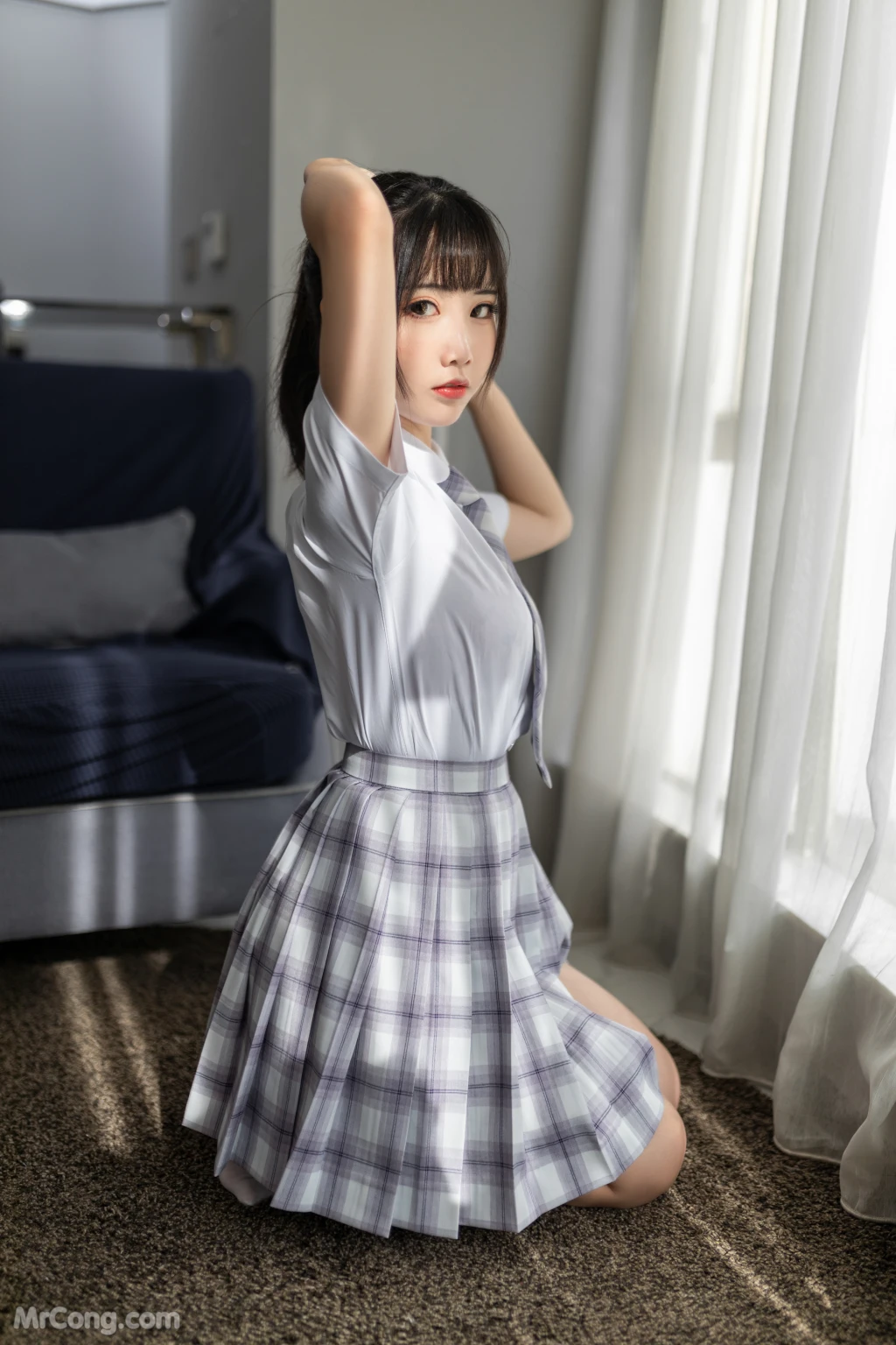 Coser@面饼仙儿 No.074_ 制服少女