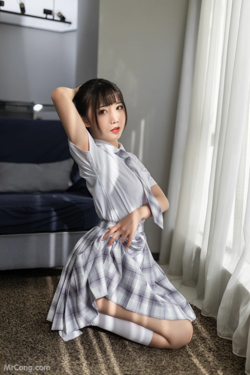 Coser@面饼仙儿 No.074_ 制服少女