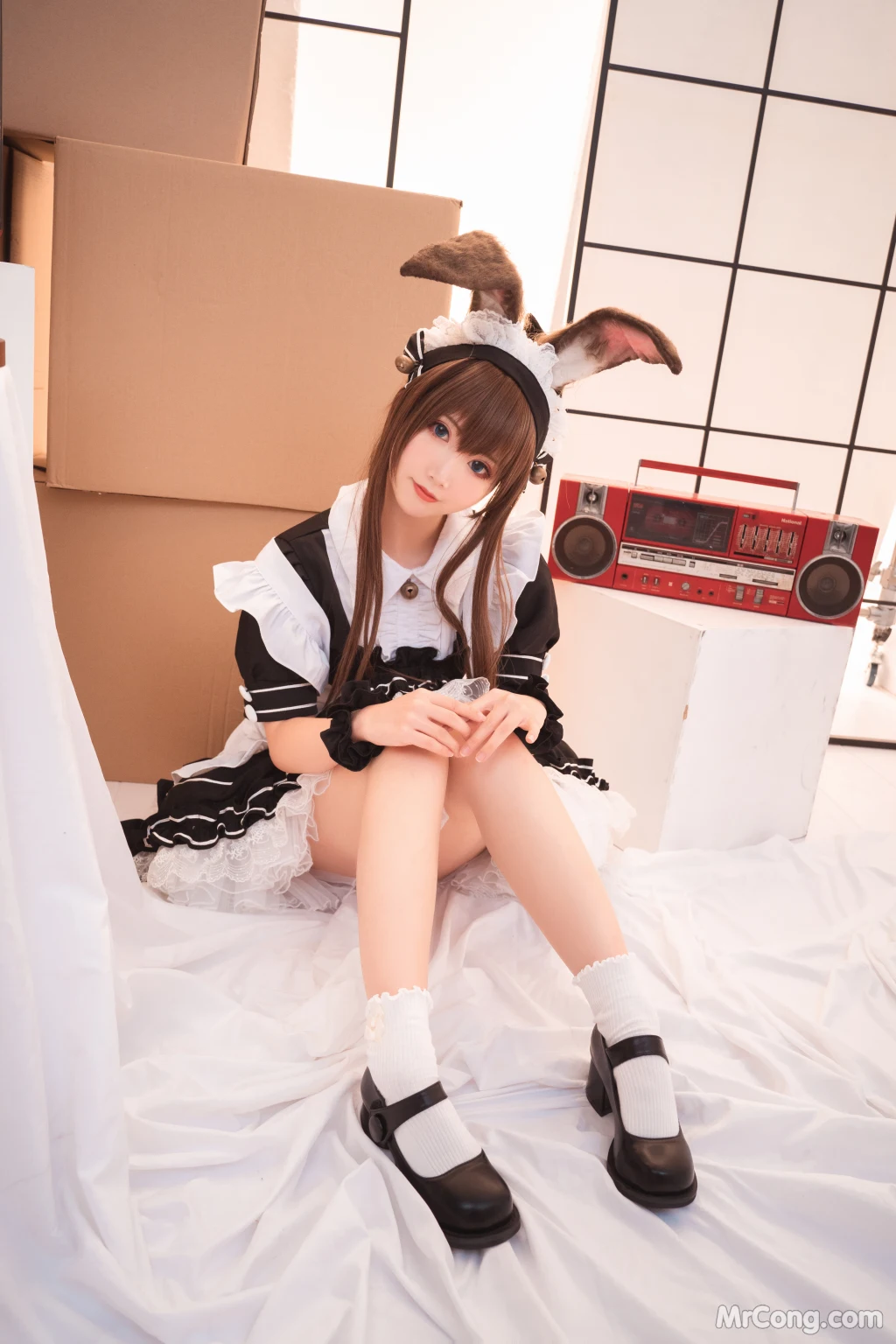 Coser@面饼仙儿 No.078_ 阿米驴女仆