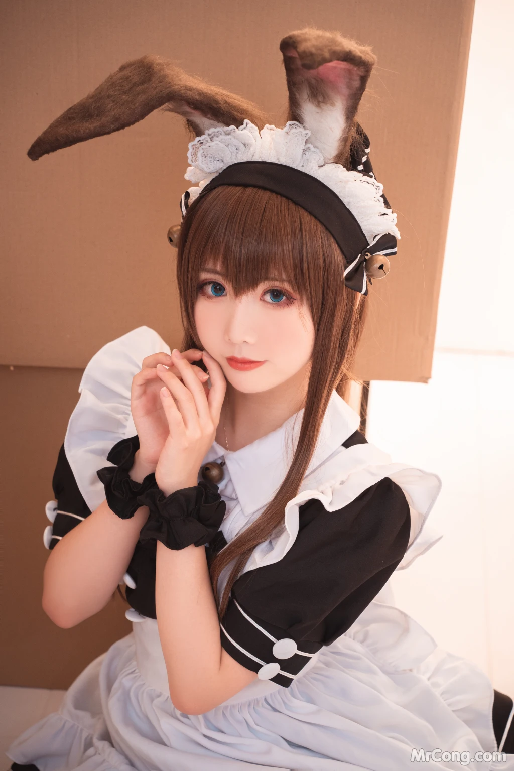 Coser@面饼仙儿 No.078_ 阿米驴女仆