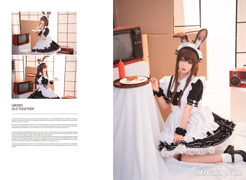 Coser@面饼仙儿 No.078_ 阿米驴女仆