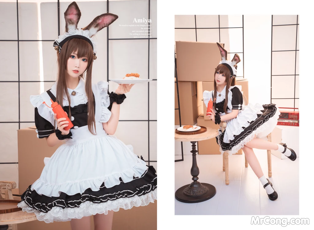 Coser@面饼仙儿 No.078_ 阿米驴女仆