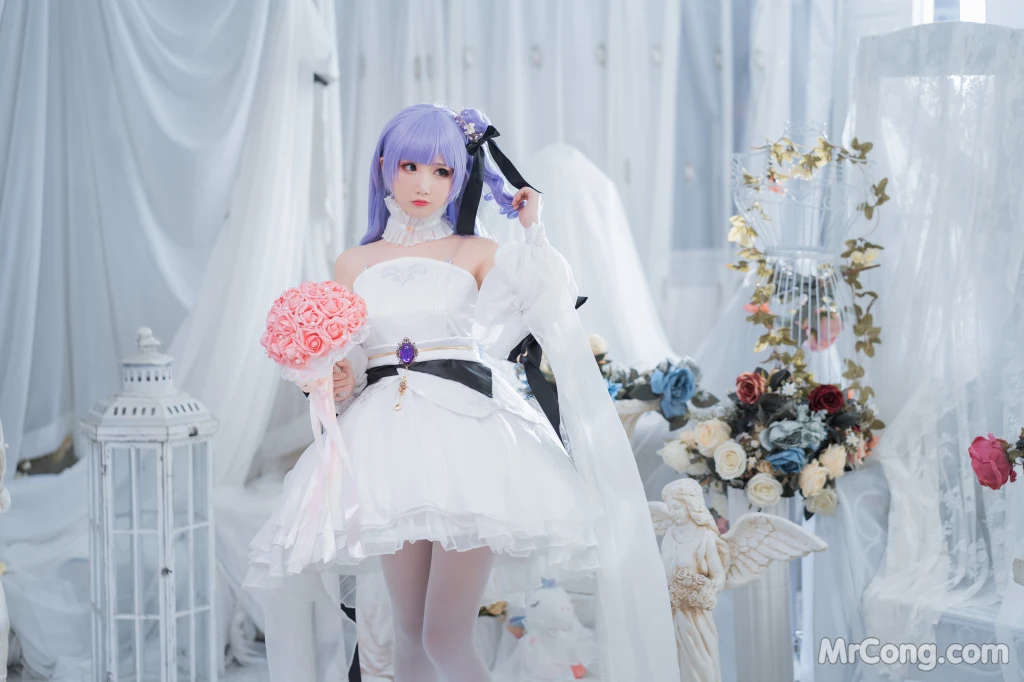 Coser@面饼仙儿 No.087_ 独角兽婚纱