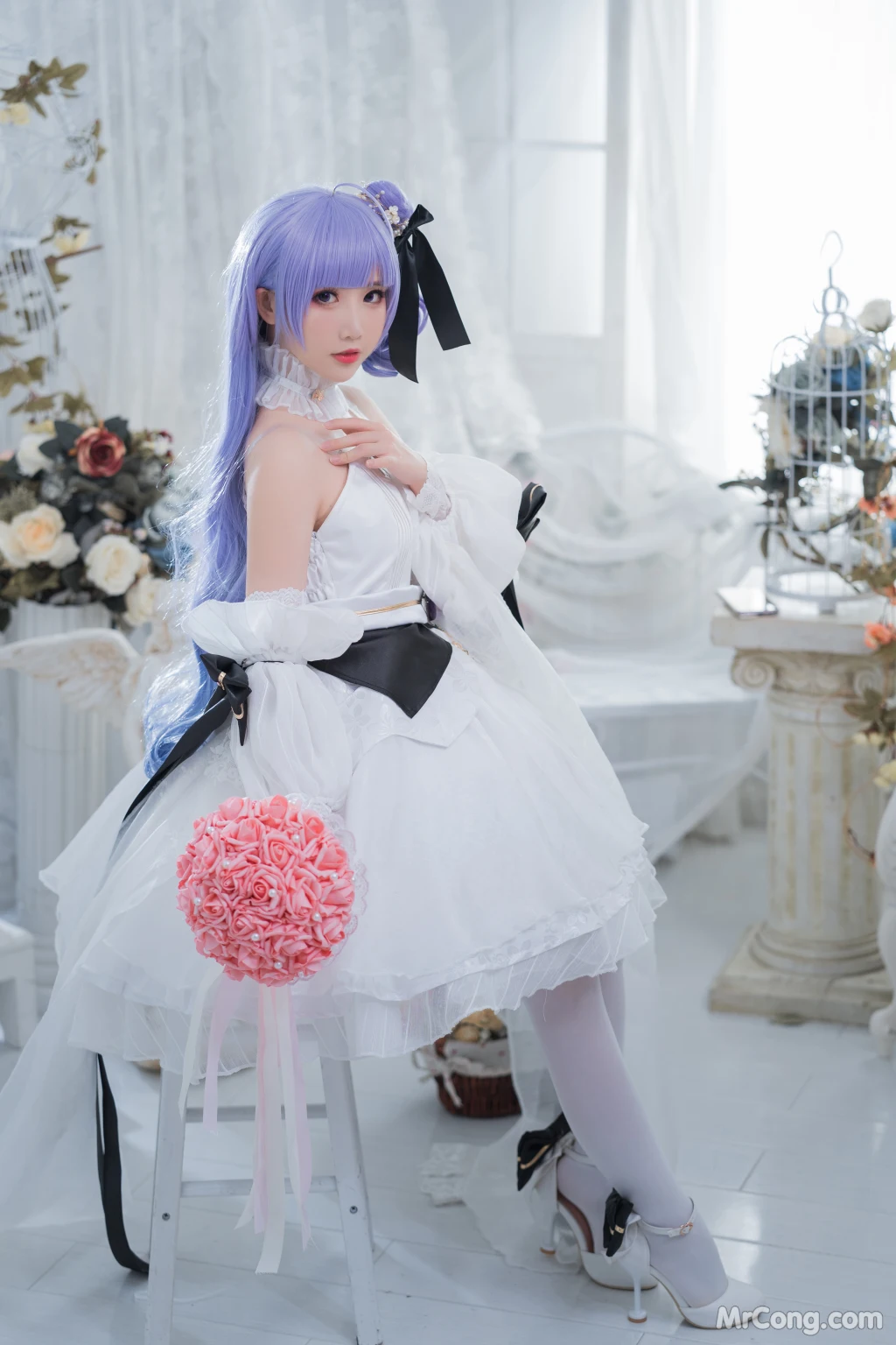 Coser@面饼仙儿 No.087_ 独角兽婚纱