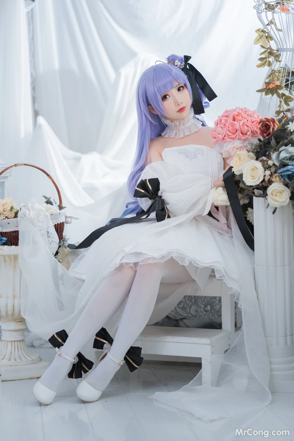 Coser@面饼仙儿 No.087_ 独角兽婚纱