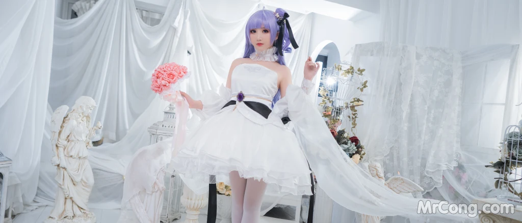 Coser@面饼仙儿 No.087_ 独角兽婚纱