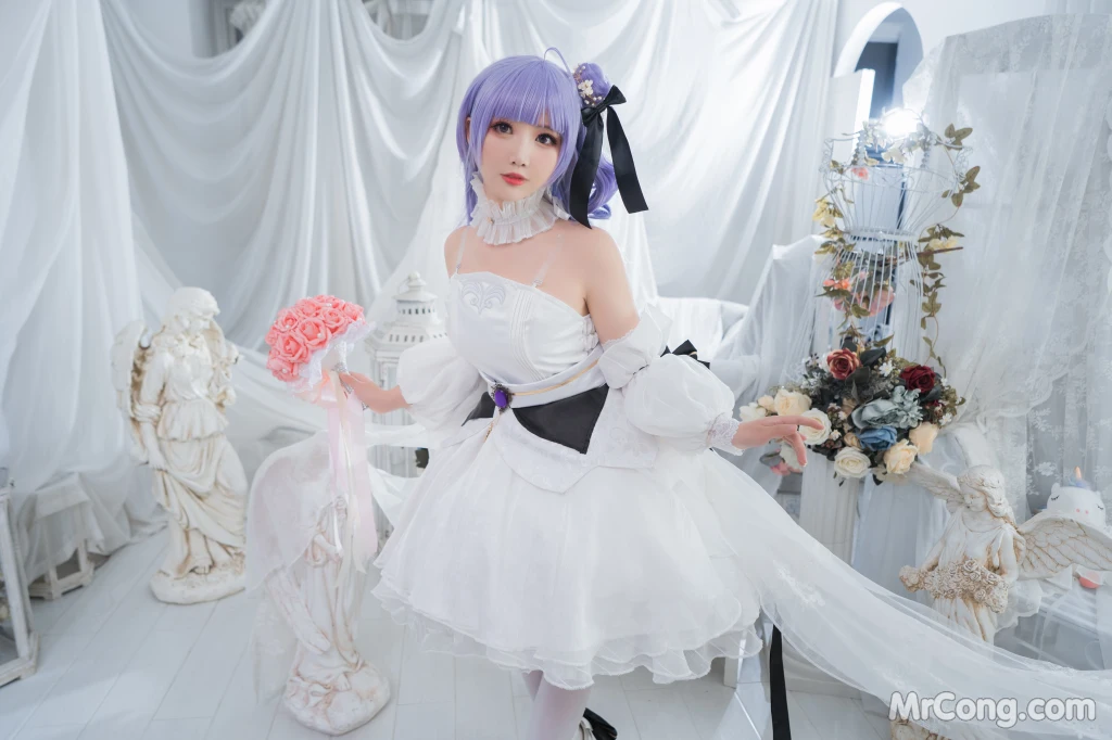 Coser@面饼仙儿 No.087_ 独角兽婚纱