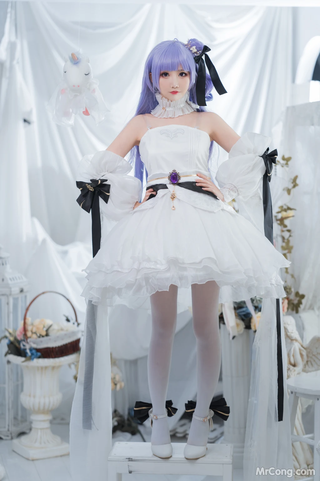 Coser@面饼仙儿 No.087_ 独角兽婚纱