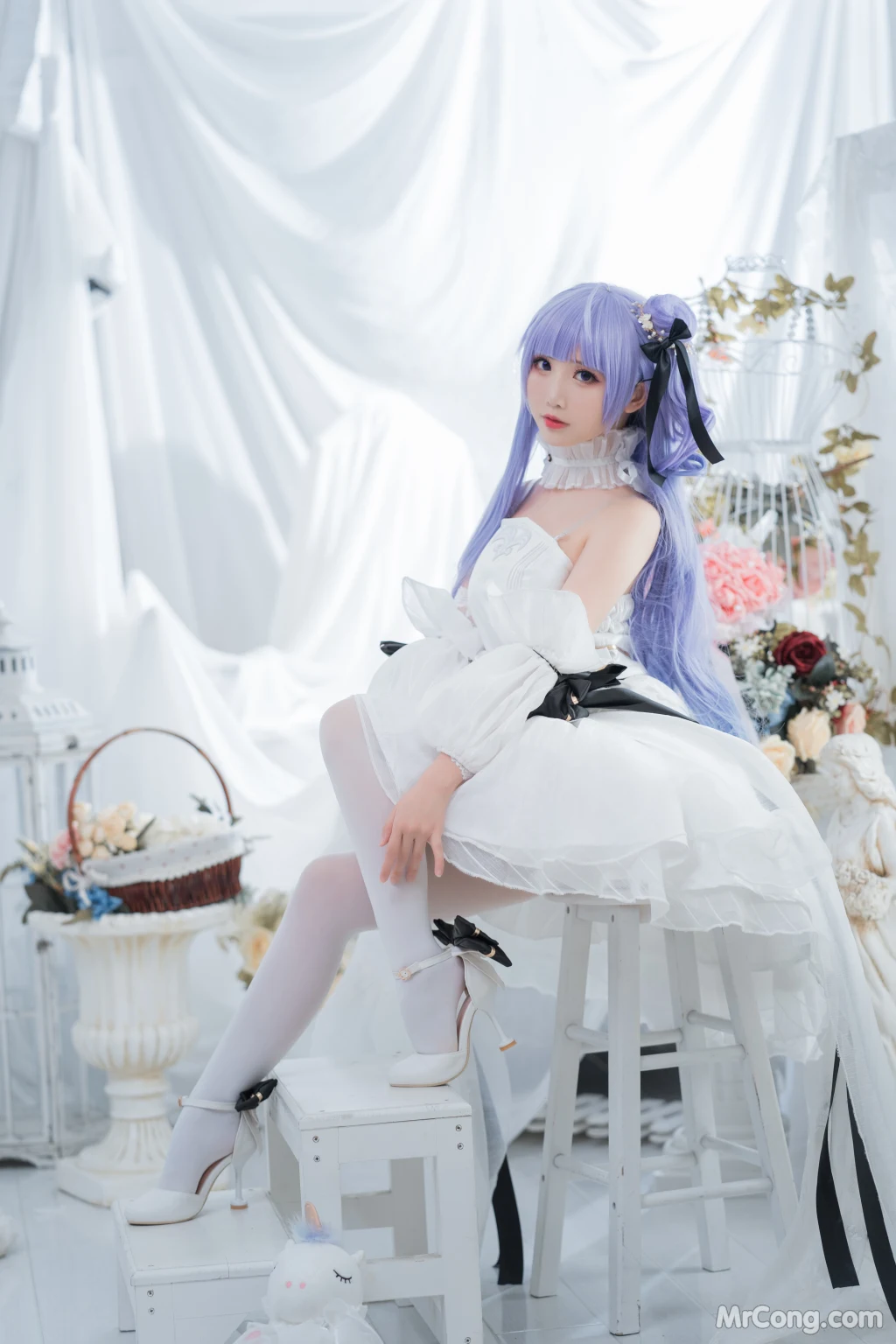 Coser@面饼仙儿 No.087_ 独角兽婚纱