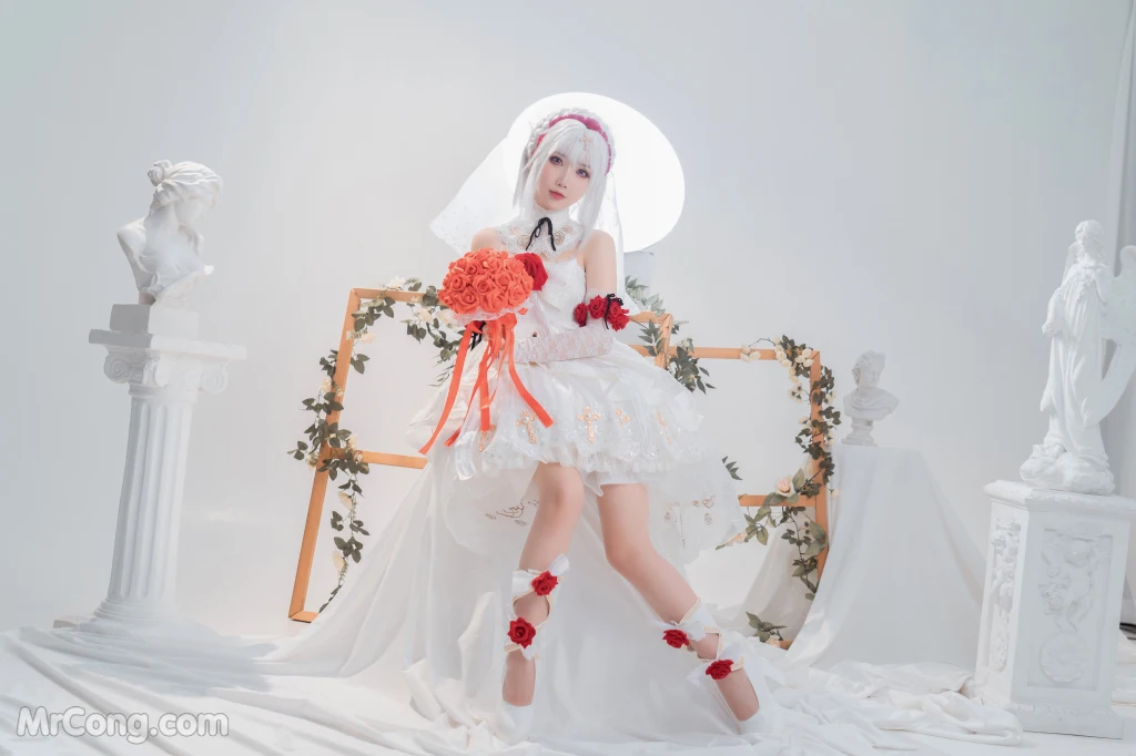 Coser@面饼仙儿 No.089_ 德丽莎婚纱