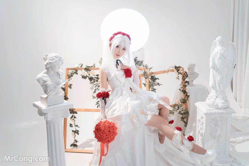 Coser@面饼仙儿 No.089_ 德丽莎婚纱