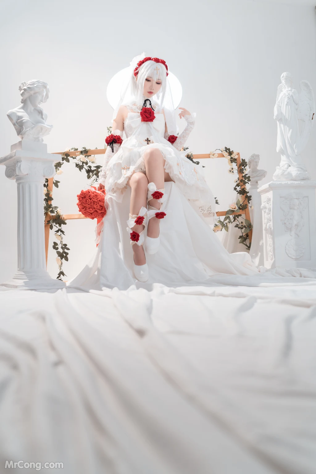 Coser@面饼仙儿 No.089_ 德丽莎婚纱