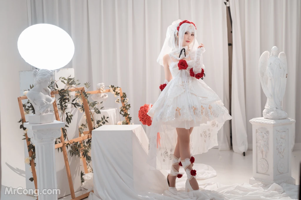 Coser@面饼仙儿 No.089_ 德丽莎婚纱