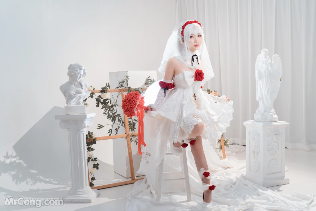 Coser@面饼仙儿 No.089_ 德丽莎婚纱