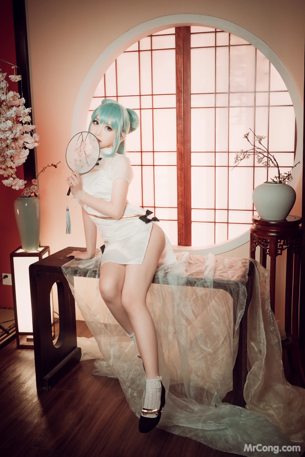 Coser@面饼仙儿 No.096_ 初音旗袍