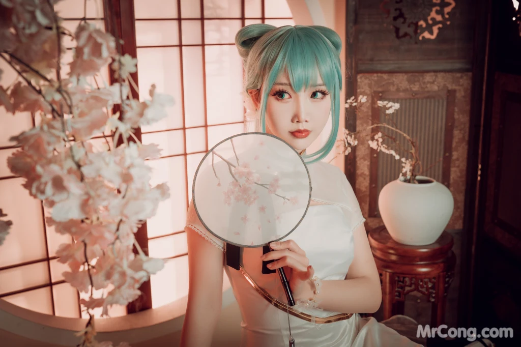 Coser@面饼仙儿 No.096_ 初音旗袍