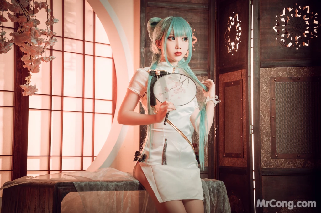 Coser@面饼仙儿 No.096_ 初音旗袍