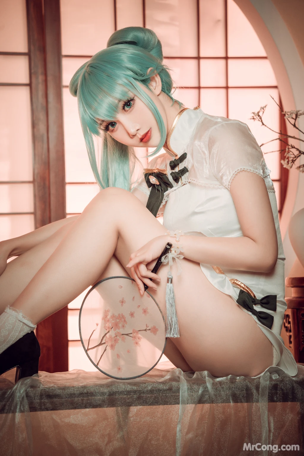 Coser@面饼仙儿 No.096_ 初音旗袍