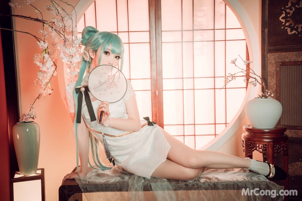 Coser@面饼仙儿 No.096_ 初音旗袍