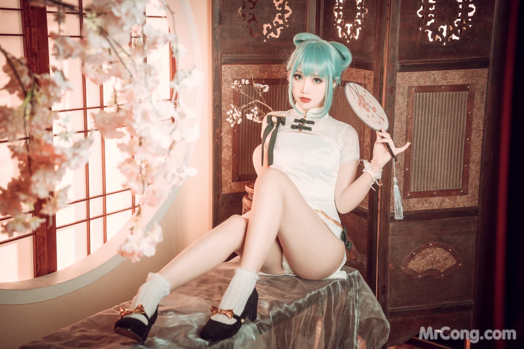 Coser@面饼仙儿 No.096_ 初音旗袍