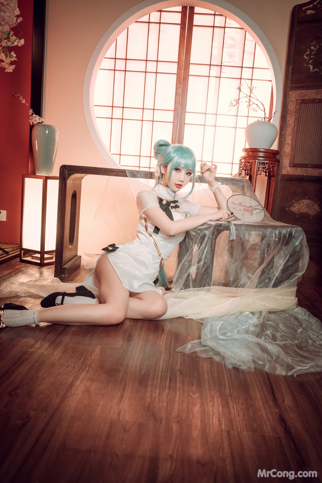 Coser@面饼仙儿 No.096_ 初音旗袍