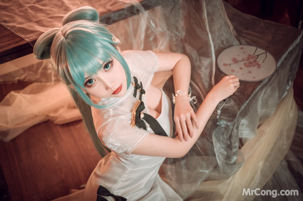 Coser@面饼仙儿 No.096_ 初音旗袍