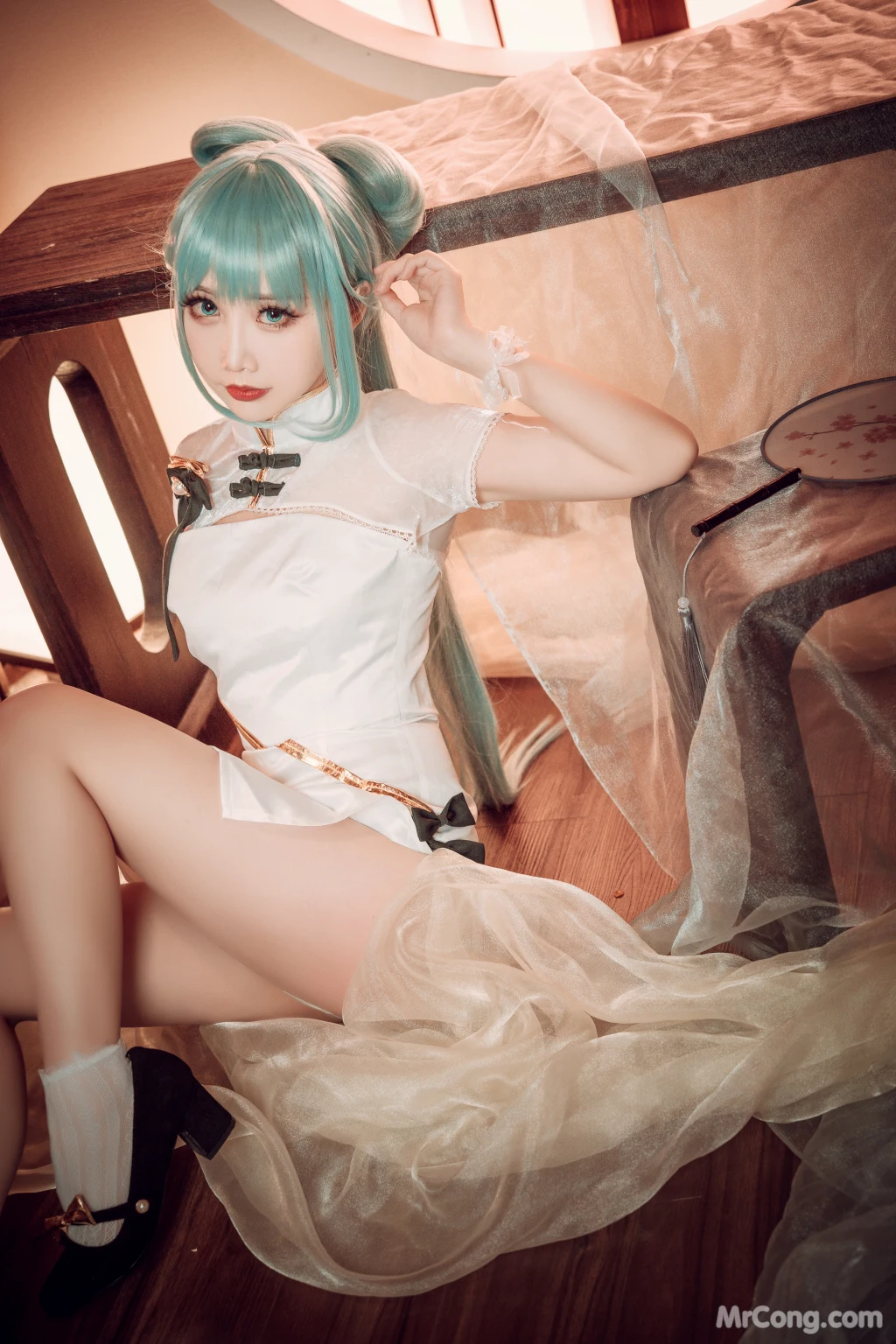 Coser@面饼仙儿 No.096_ 初音旗袍