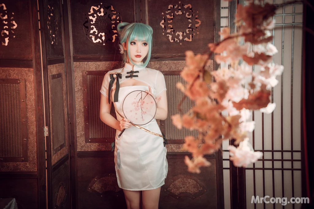 Coser@面饼仙儿 No.096_ 初音旗袍