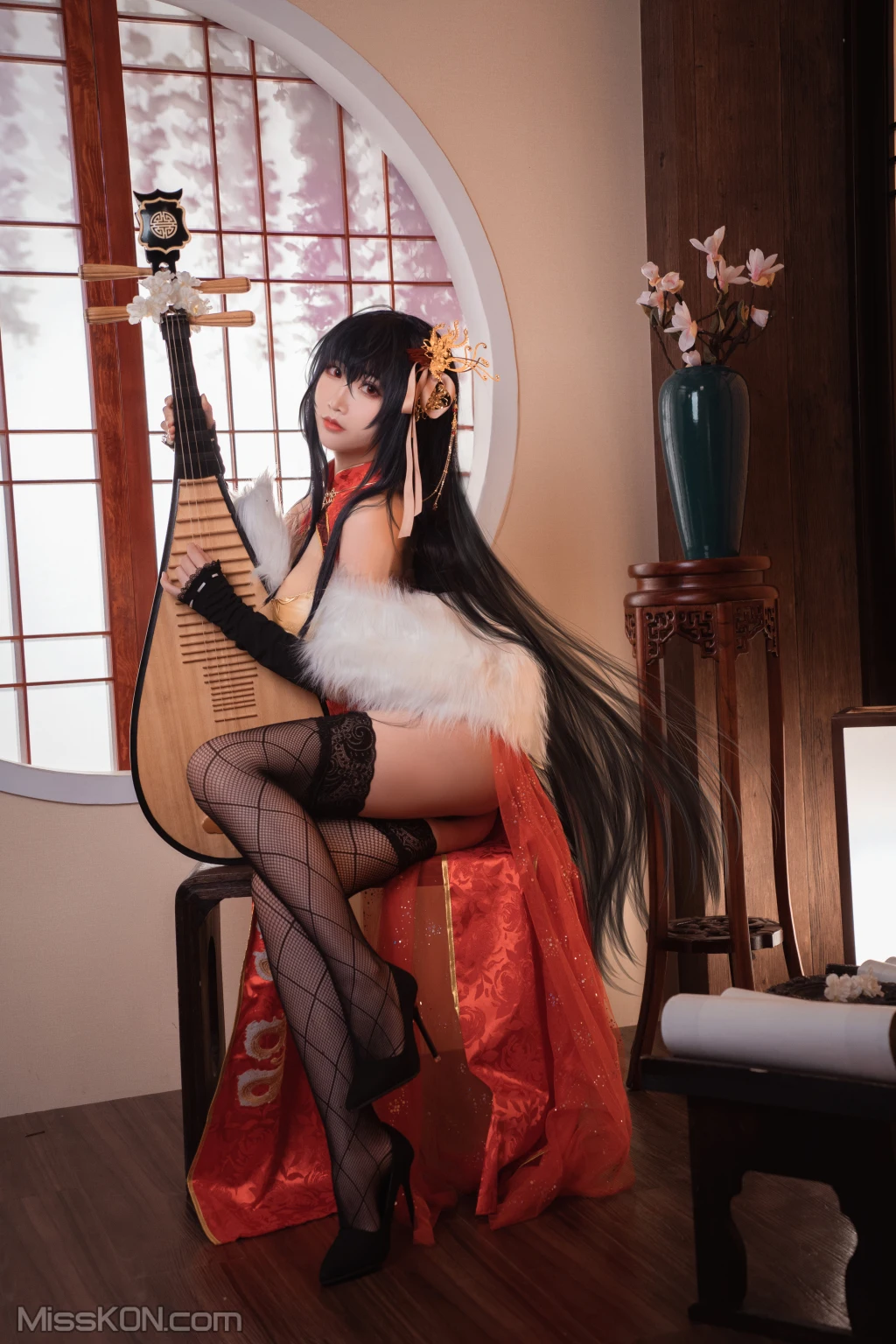 Coser@面饼仙儿 No.098_ 大凤旗袍