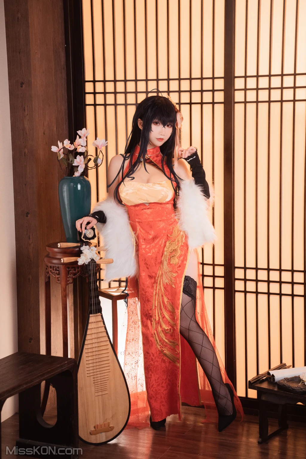 Coser@面饼仙儿 No.098_ 大凤旗袍