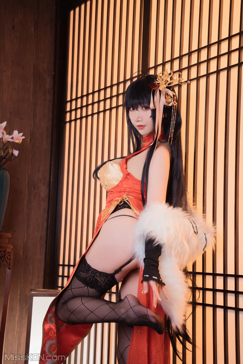 Coser@面饼仙儿 No.098_ 大凤旗袍