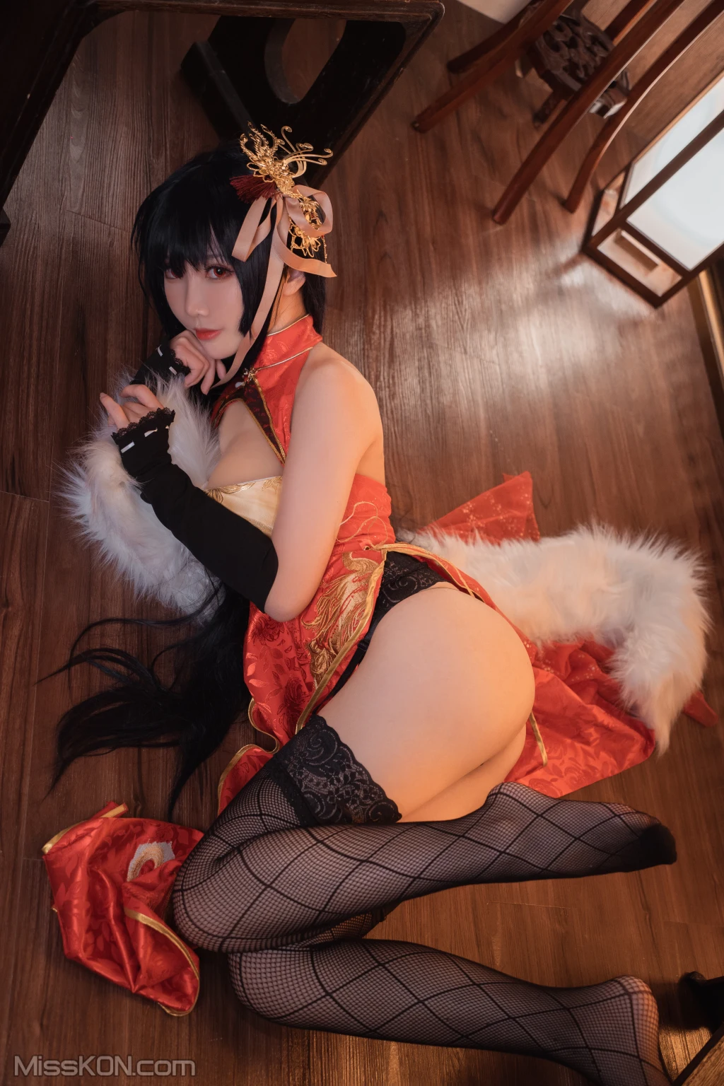 Coser@面饼仙儿 No.098_ 大凤旗袍