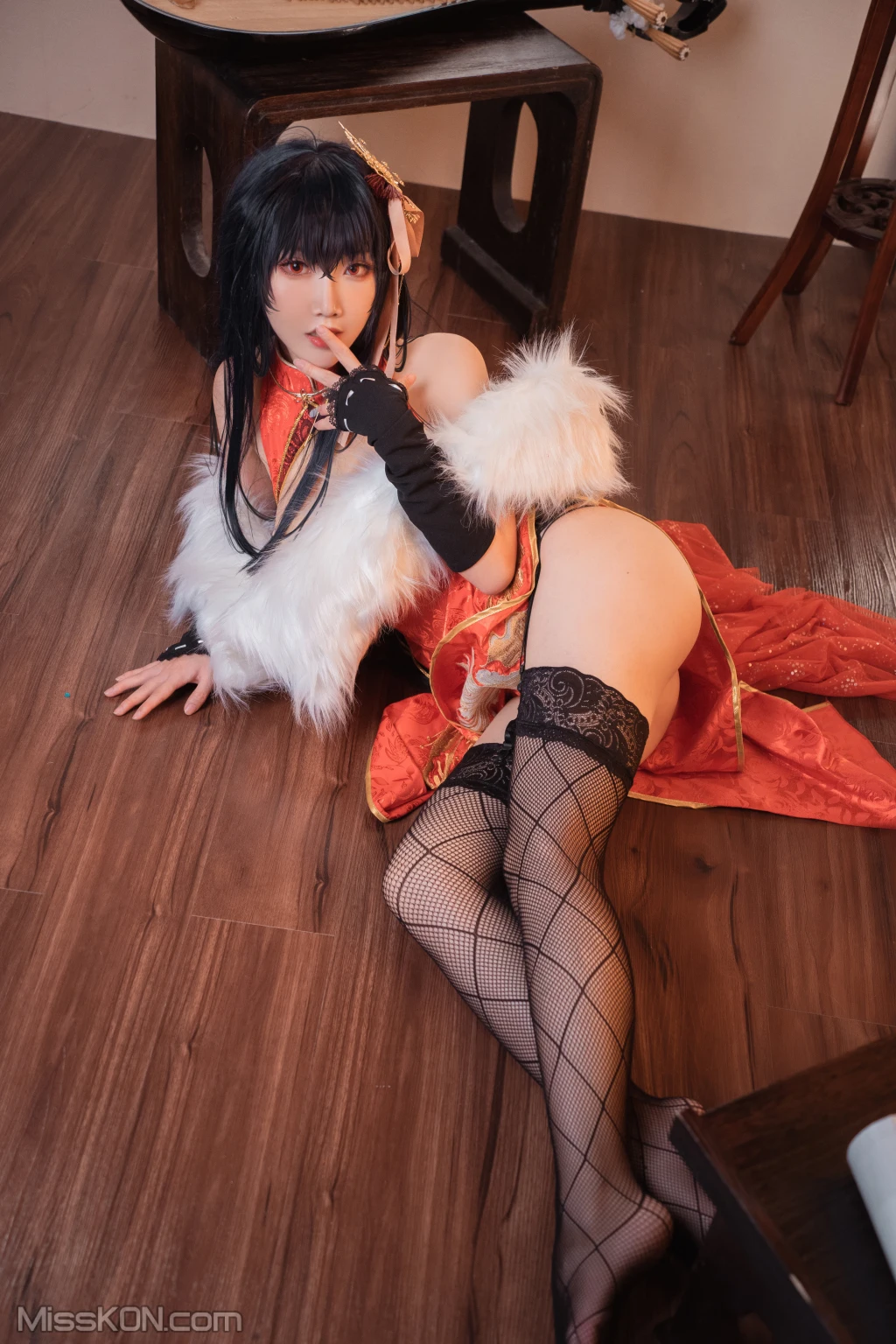 Coser@面饼仙儿 No.098_ 大凤旗袍