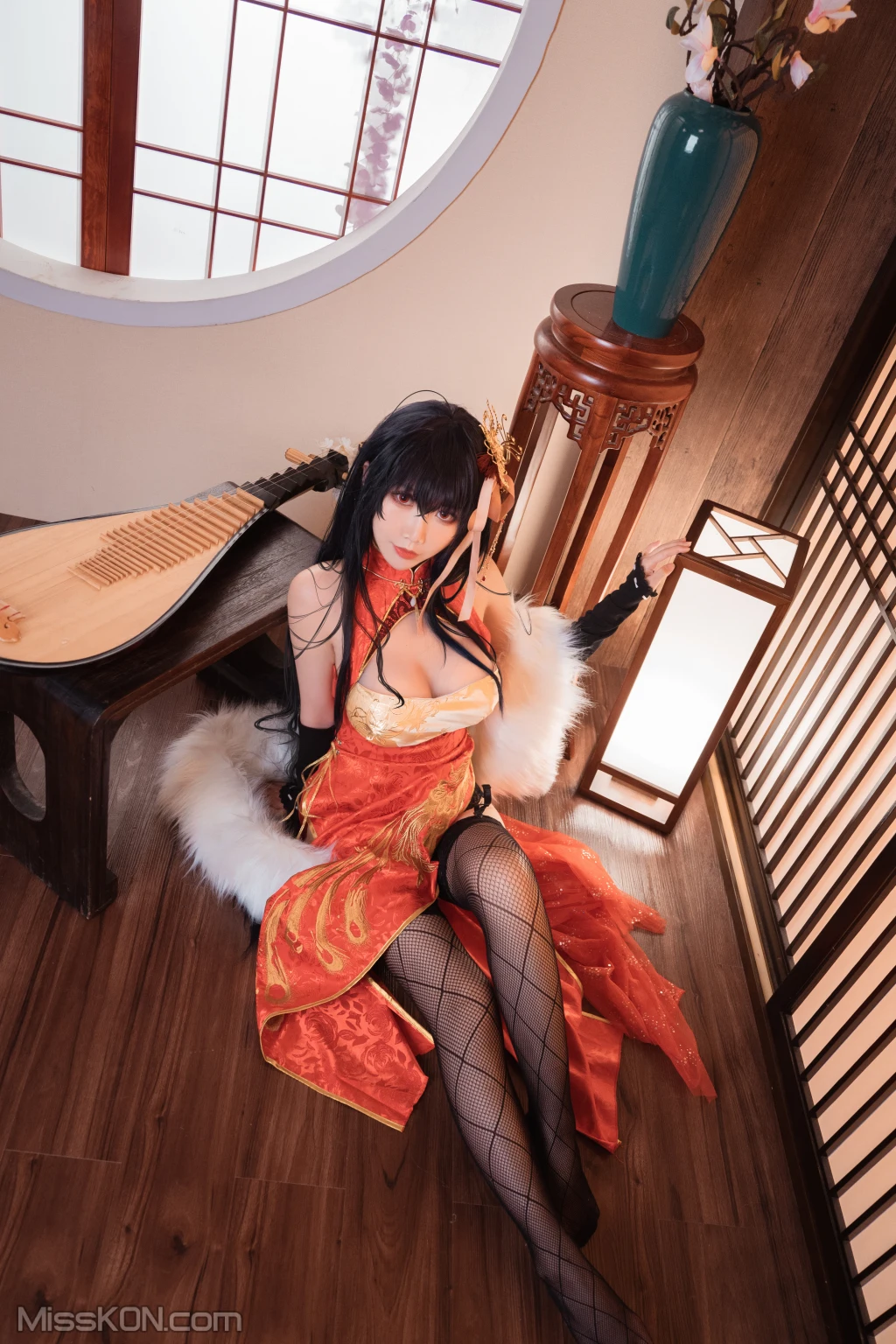 Coser@面饼仙儿 No.098_ 大凤旗袍