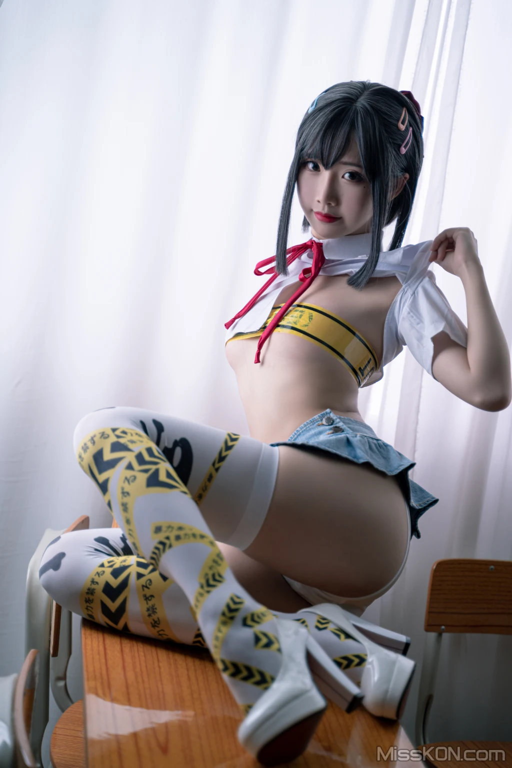 Coser@面饼仙儿 No.100_ 短校服胶带